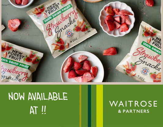 New Forest Fruit Snacks launch in Waitrose!