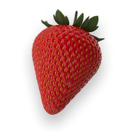 Stawberry fruit decoration